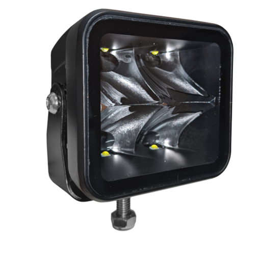 [UNI-BOND-LW0338] 3" Square LED Spot Lamp (4,800 Lumens)