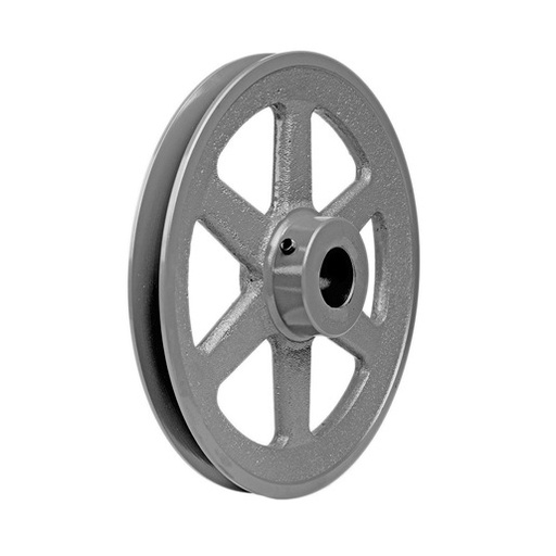 [BK60-1/2] Transmission Pulley; 1/2" Bore; 1 Groove; 5-3/4" Outside Diameter; Finished Bore; 4L | A | 5L | B Belt Series