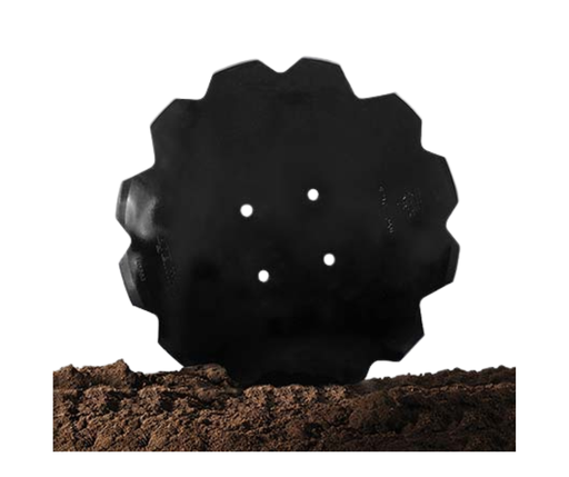 [BTT-522-150-1010] Standard Degelman Notched Concave Blade. 20" x 6.5mm.