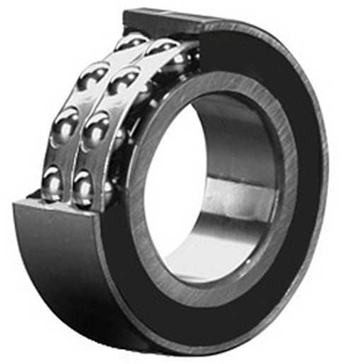 [W5205SLLD] Angular Contact Ball Bearing; 25MM Bore; 52MM Outside Diameter; 23.8MM Width; 2 Seals; No Flush Ground; Double Row of Balls