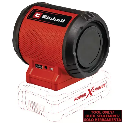 [EIN-4514151] 18V, Cordless, Blutooth Speaker, Einhell
