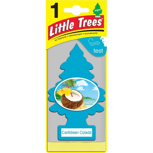 [MSC-U1P-10324] LITTLE TREES automotive air freshener | Caribbean Colada