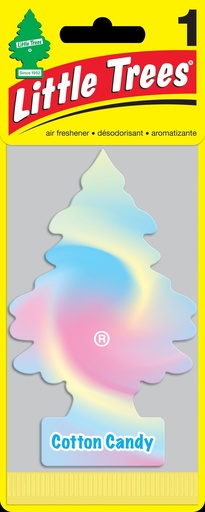 [MSC-U1P-10282] LITTLE TREES automotive air freshener | Cotton Candy