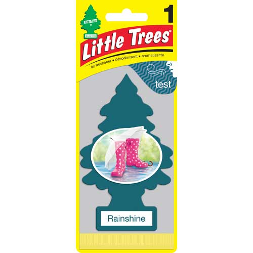 [MSC-U1P-10249] LITTLE TREES automotive air freshener | Rainshine