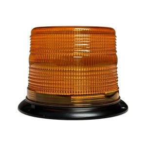 [UNI-BOND-E-557A] 5″ Amber LED Beacon – 6 Flash Patterns