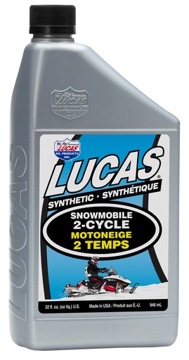 [MSC-20835] Lucas Synthetic 2-Cycle Snowmobile, 1 Quart / 946 mL