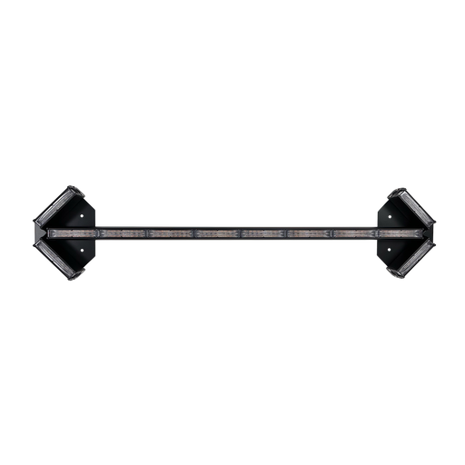 [UNI-BOND-E-2981AC] 45" Amber LED Warning Light Small Arrows