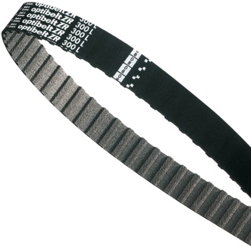 [JSN-124XL050] ZR Synchronous Timing Belt - XL, 0.2000 in Pitch, 12.4000 in Overall Length, 0.5000 in Width, 62 Teeth, Neoprene Material