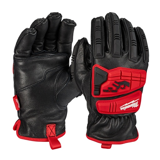 [G2S-MLW-48-22-8784] PG301 - IMPACT CUT LEVEL 5 GOATSKIN LEATHER GLOVES, XX-LARGE
