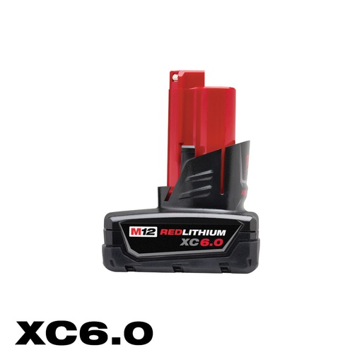 [G2S-MLW-48-11-2460] PG79 - M12™ 12V REDLITHIUM™ XC6.0 BATTERY, 6.0AH