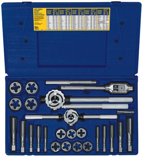 [G2S-IRW-97311] PG130 - 25-PC METRIC TAP & HEX DIE SET; 14MM To 24MM