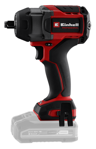 [EIN-4510098] 18V 1/2" Professional Cordless Impact; 553 ft/lbs Forward - 737 ft/lbs Reverse; Brushless
