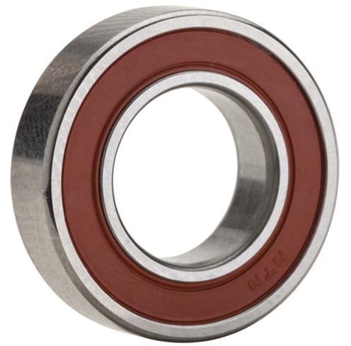 [NTN-6203LAX30] Radial/Deep Groove Ball Bearing - Straight Bore, 17 mm ID, 40 mm OD, 12 mm Width, Double Sealed, Without Snap Ring; Extreme Heat Shield 250°F Rated