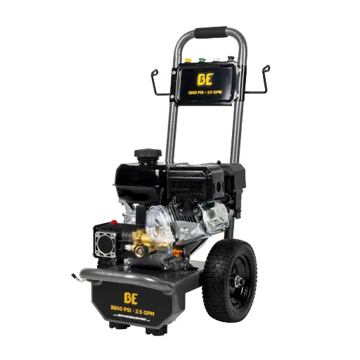 [BE-B3875PA] 3,800 PSI 2.5 GPM Cold Water Gas Pressure Washer