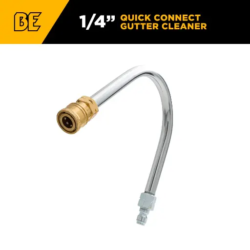 [BE-85.400.007] 1/4" Quick Connect Gutter Cleaner