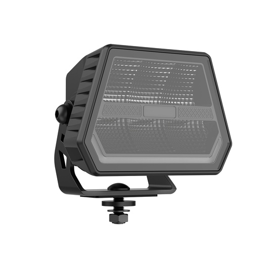[UNI-LW5328] 6" ULTRA NXT Series Trapezoid LED Flood Lamp with Position Lights - 8,200 Lumens