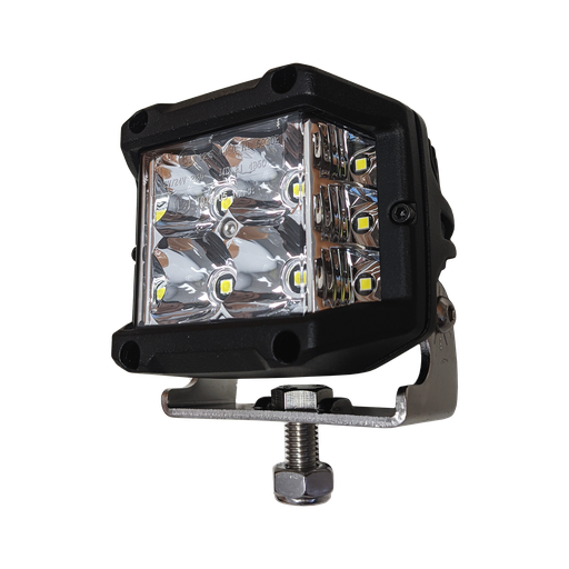 [UNI-LW3423] Wide LED Flood Lamp + Side Shooters (3,540 Lumens)