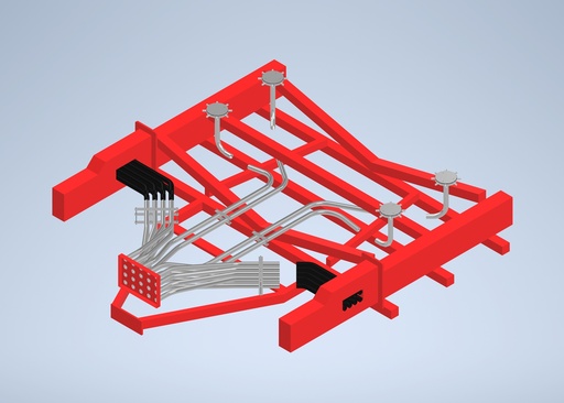 [ATL-AG-BR-004] Bourgault Kit for 86FT - 10 Run Double Shoot - TBH Cart - 2017-2020 - 3310/3320