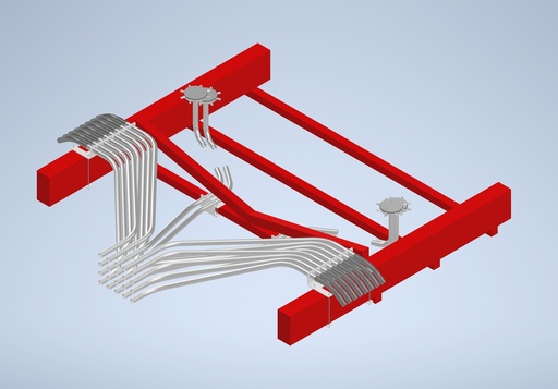 [ATL-AG-BR-005] Bourgault Kit for 86 FT- 10 Run Double Shoot - TBH Cart - 2012-2016 - 3310/3320