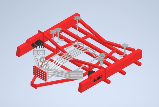 [ATL-AG-BR-007] Bourgault Kit for 66FT - 8 Run Triple Shoot - TBH Cart - 2022-2023- 3335  - *MIDDLE SECTION ONLY*