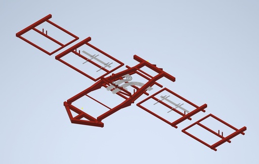 [ATL-AG-SH-009] Seed Hawk Kit for 60FT 6-Run Double Shoot - Slim Fold - TBH Cart - 2014-2015