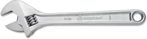 [G2S-CRE-AC212VS] PG163 - ADJ WRENCH, 12", CHROME, CARDED