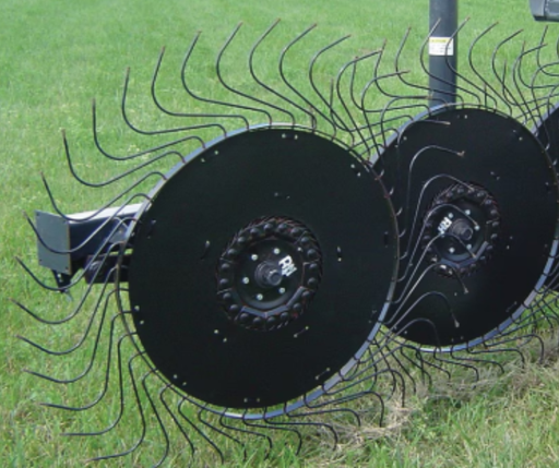 [HER-W16-55S] 55" Rake Wheel Poly Wind Insert.