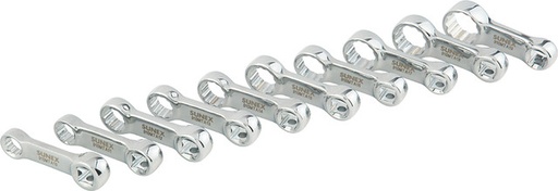 [G2S-SUN-910MTAS] PG163 - 10-PC 3/8" DRIVE 12 POINT METRIC TORQUE ADAPTER SET, 2" LONG, 10MM-19MM