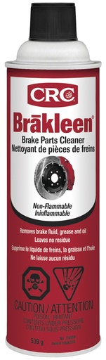 [MSC-75089] Brakleen® Original Brake Parts Cleaner, 539 Grams