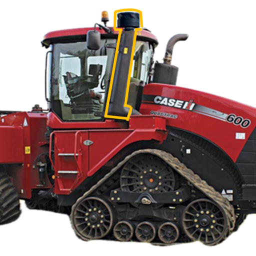 [RED-KAS-254] Kit Pre-Cleaner & Adaptor - CNH 4WD Tractors